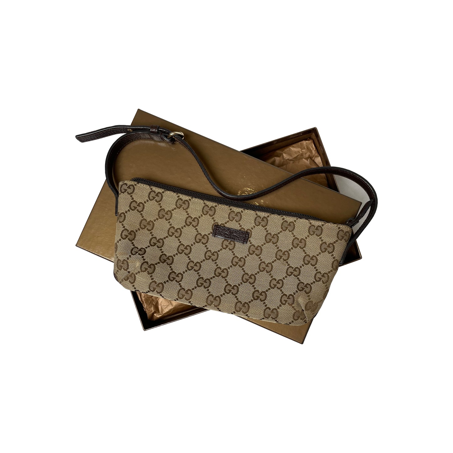 Gucci Baguette GG Monogram Canvas