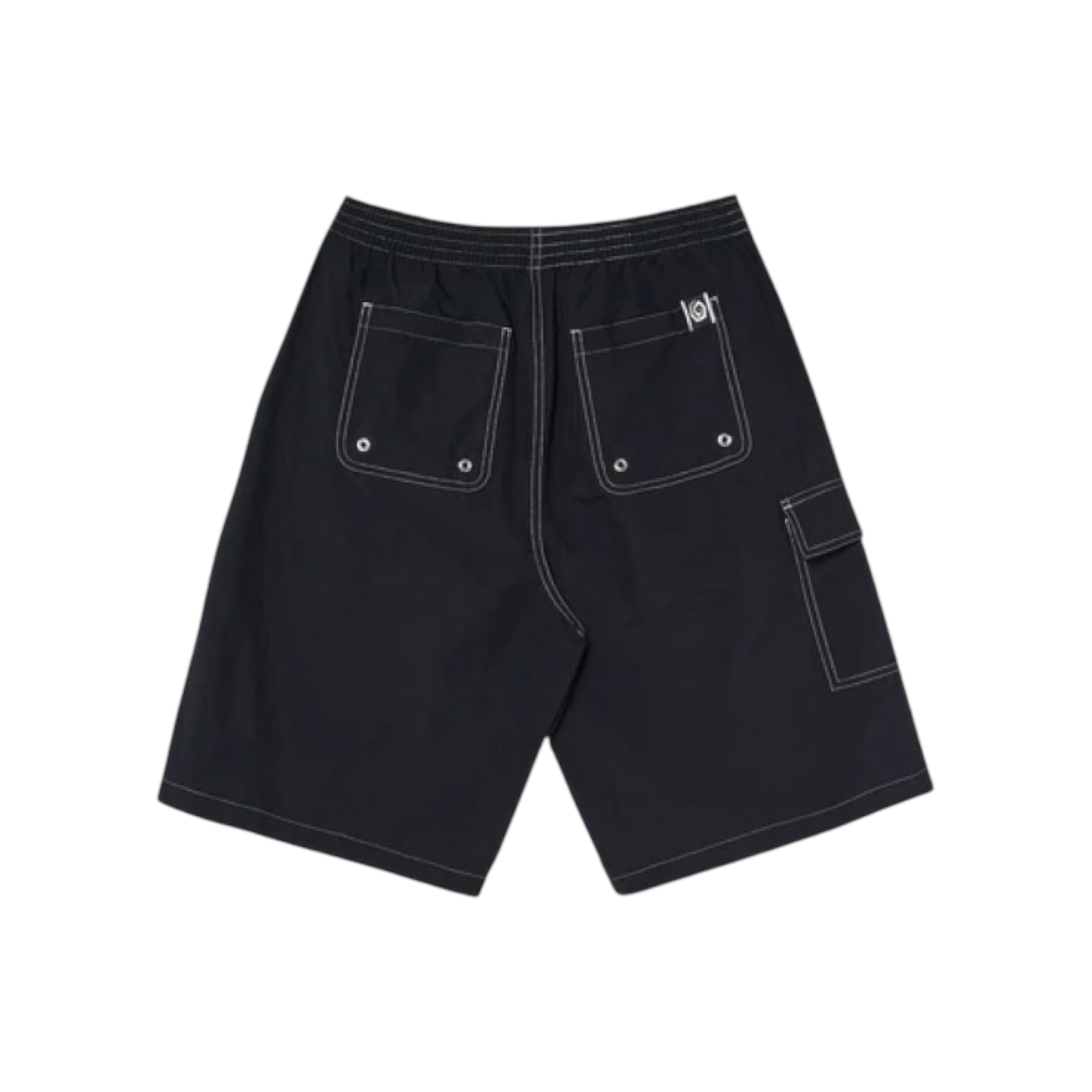Polar Skate Co. Spiral Swim Shorts - Black
