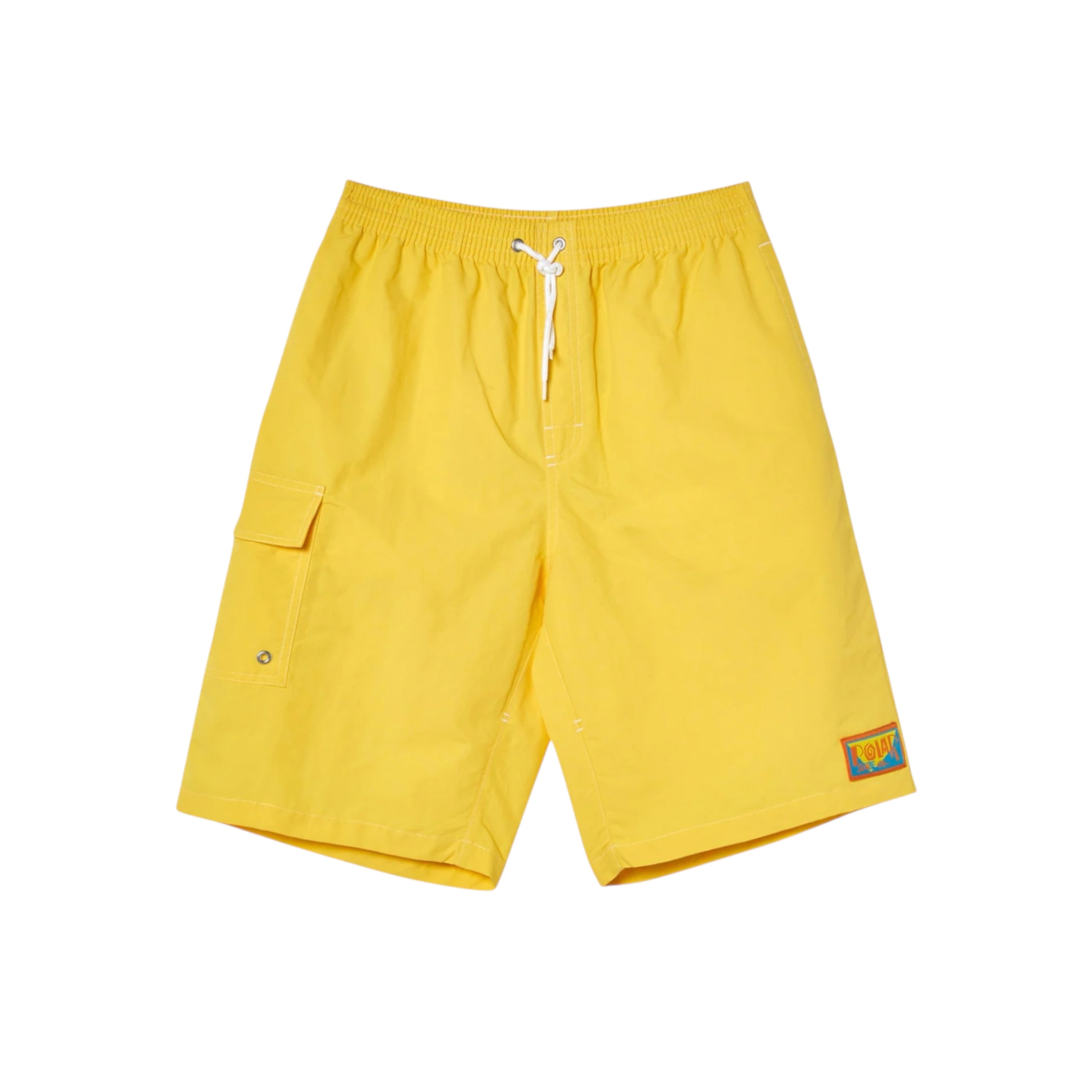 Polar Skate Co. Spiral Swim Shorts - Yellow