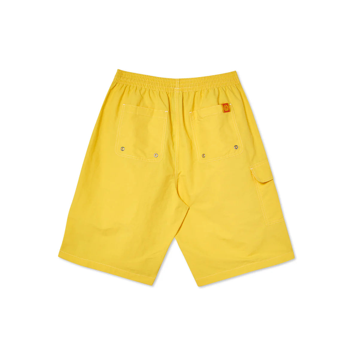 Polar Skate Co. Spiral Swim Shorts - Yellow