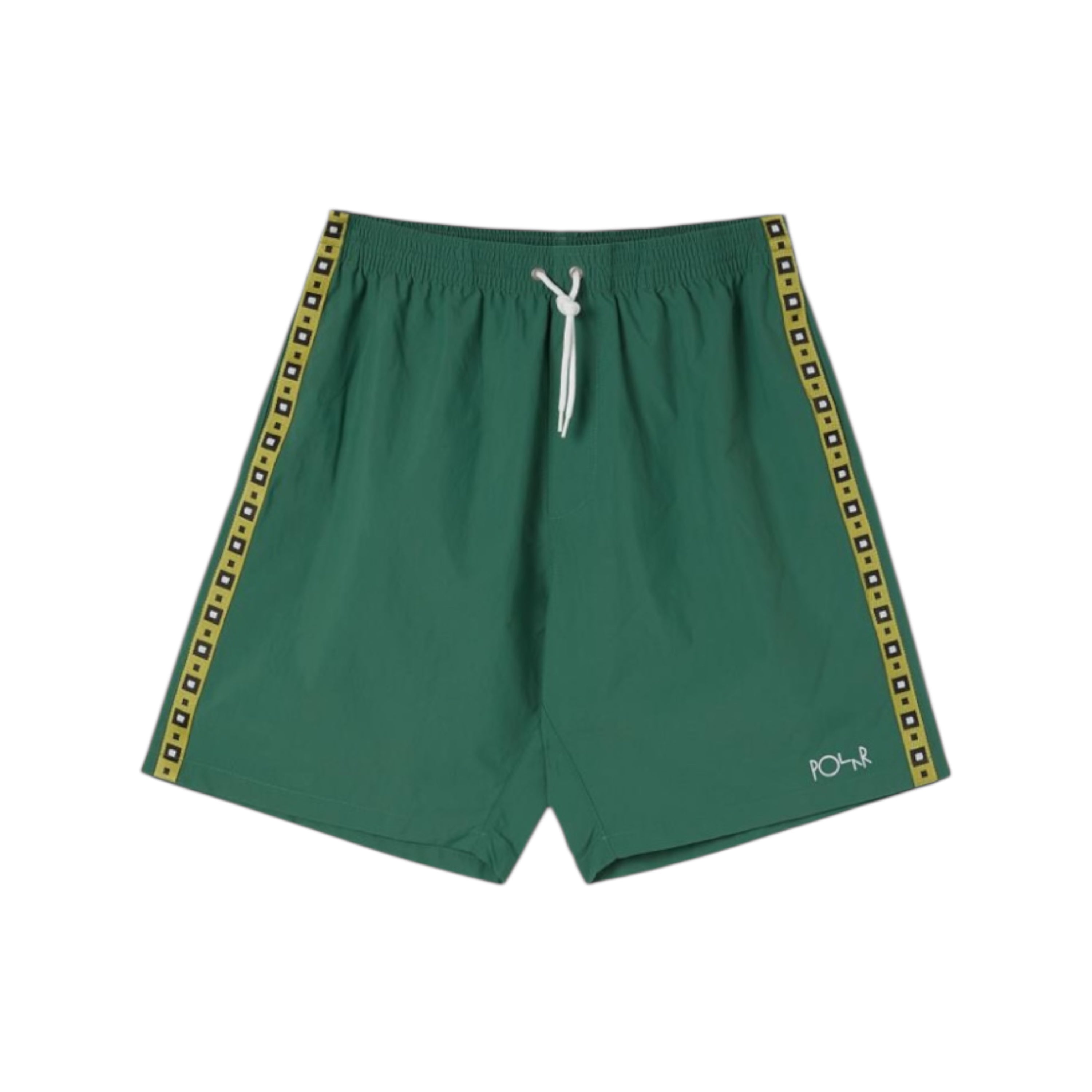 Polar Skate Co. Square Stripe City Swim Shorts - Green
