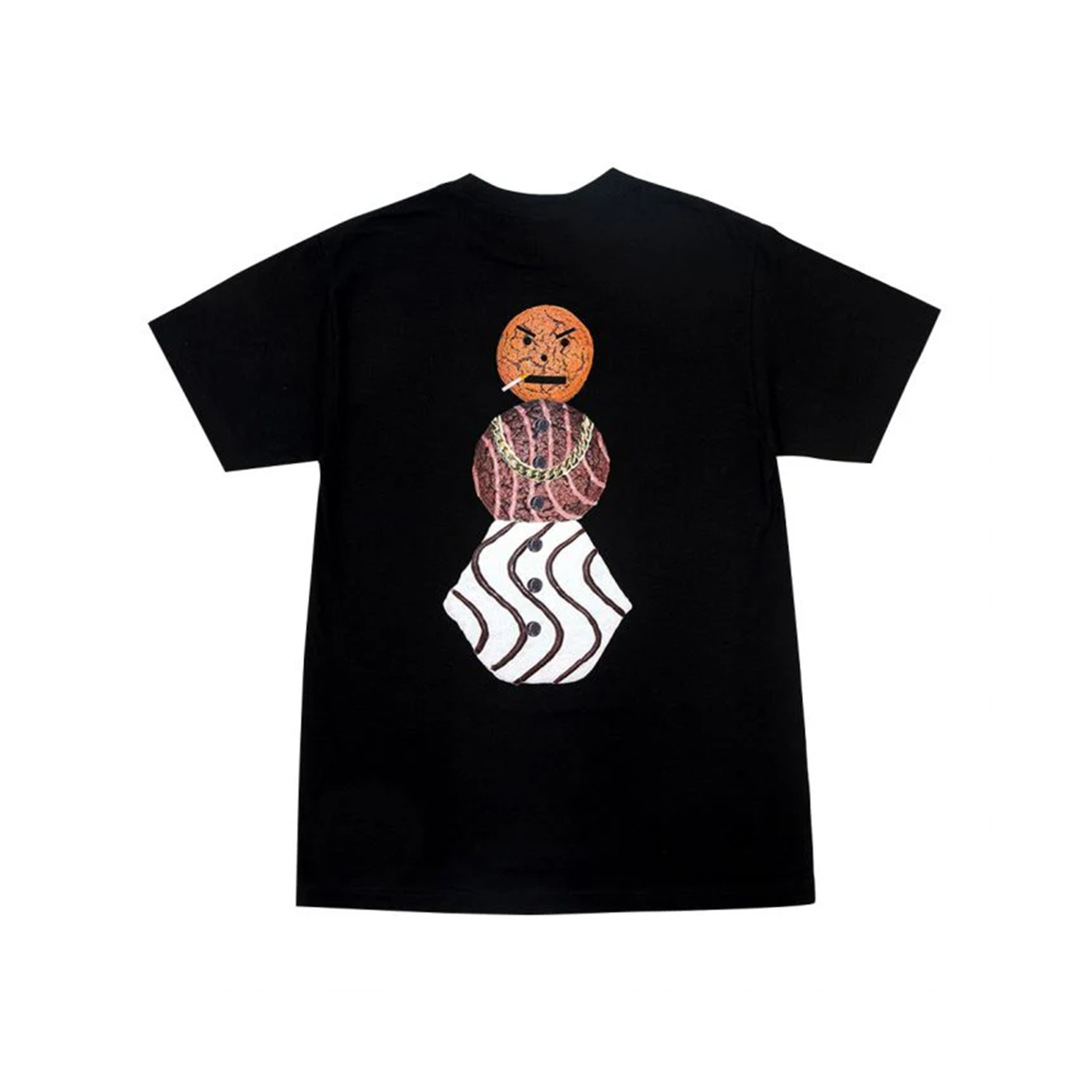 Quartersnacks Classic Snackman Tee - Black