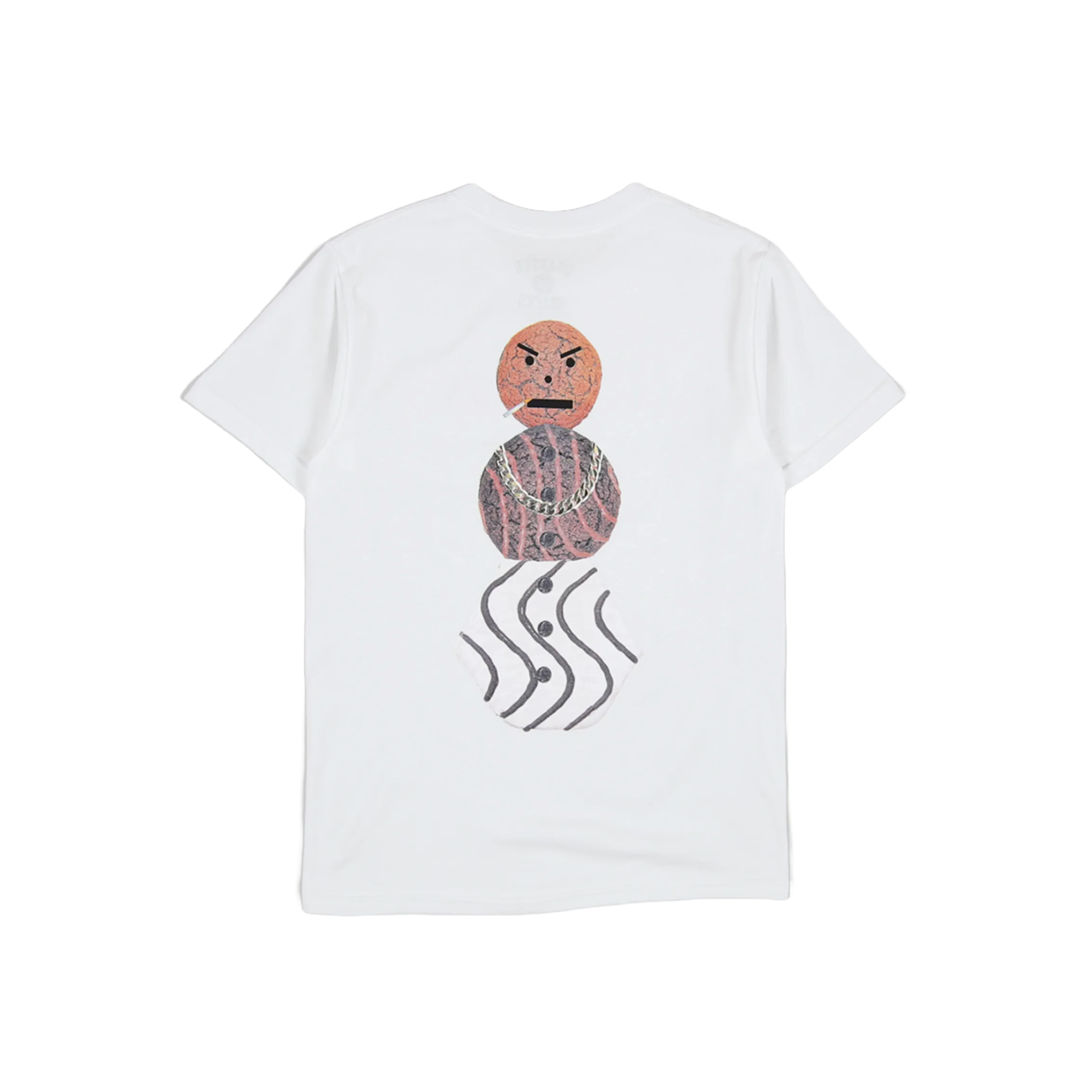 Quartersnacks Classic Snackman Tee - White