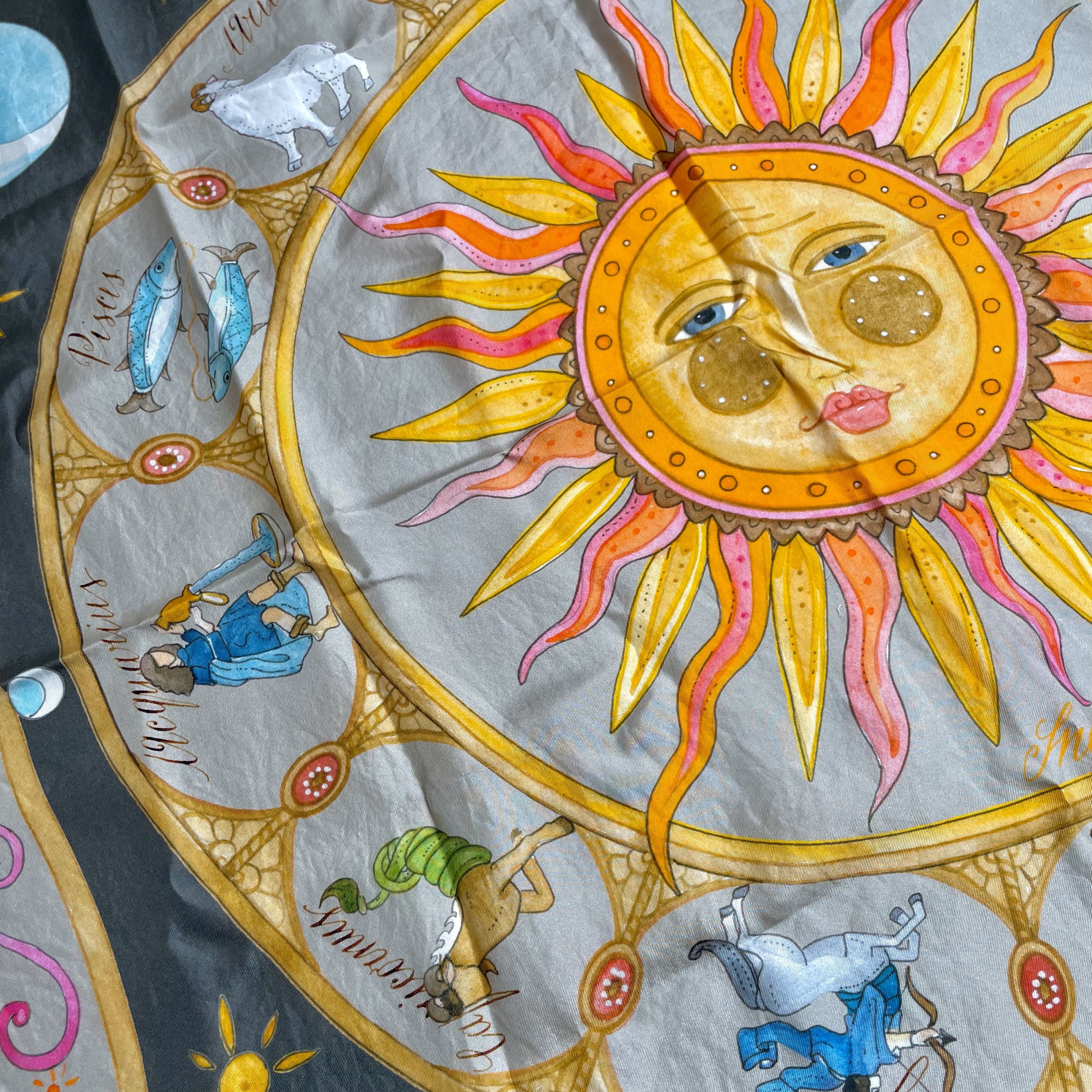 Vintage Gipsy Silk Scarf