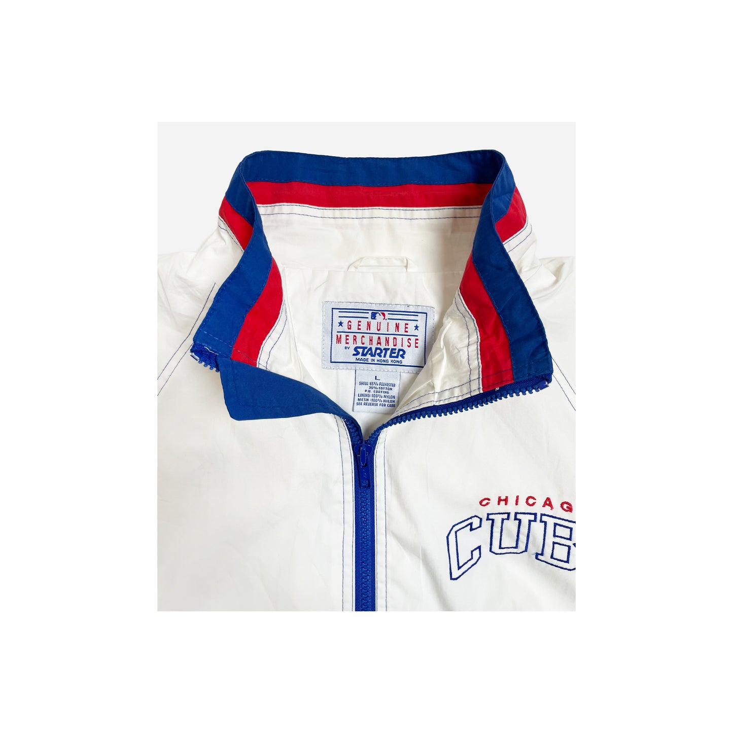 Chicago Cubs Bear Starter Baseball Jacket