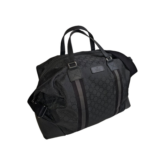 Gucci Travel Duffle Monogram GG Black