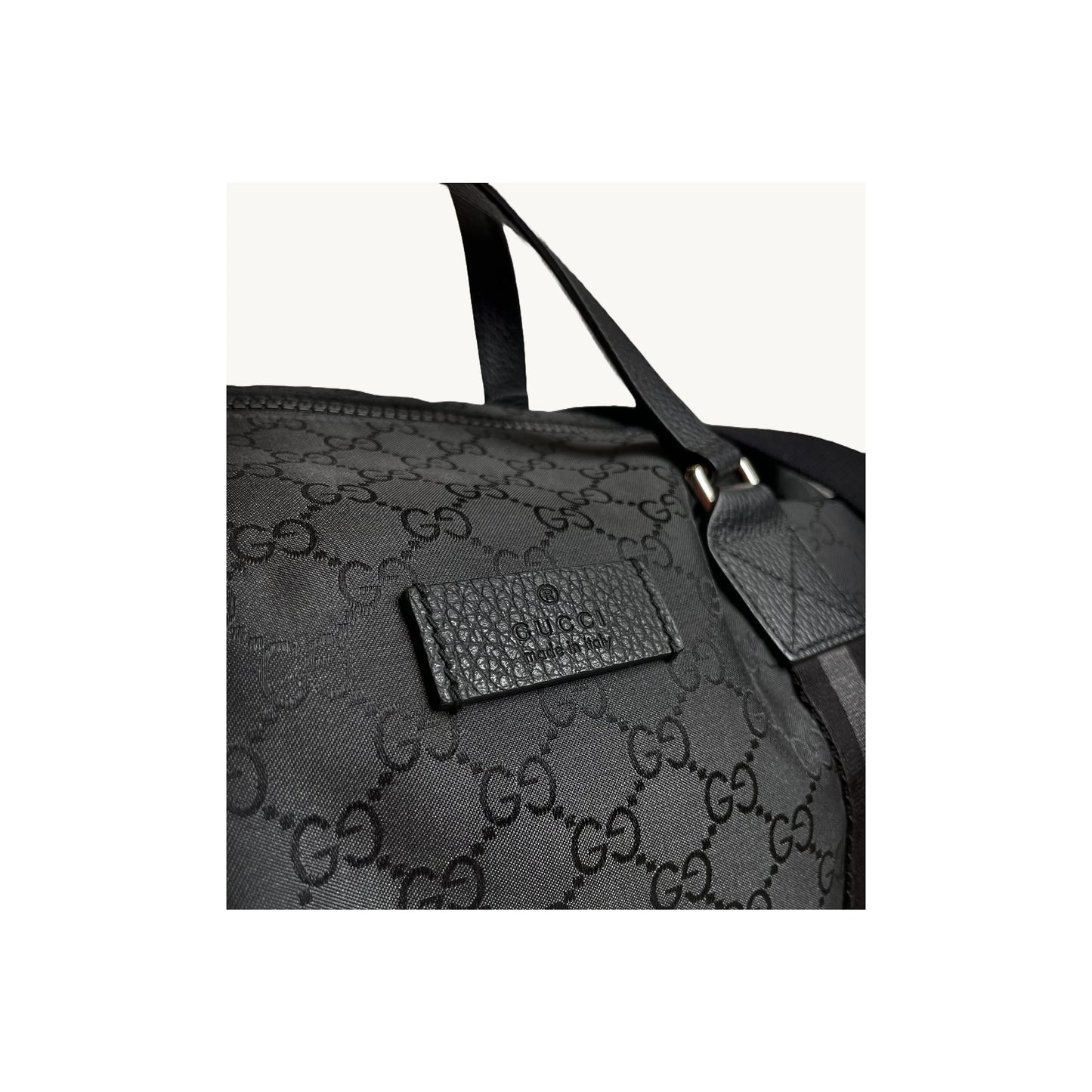 Gucci Travel Duffle Monogram GG Black