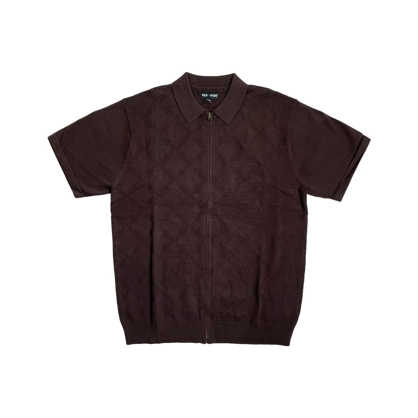 Pass~Port Brasco Zip Short Sleeve Knit