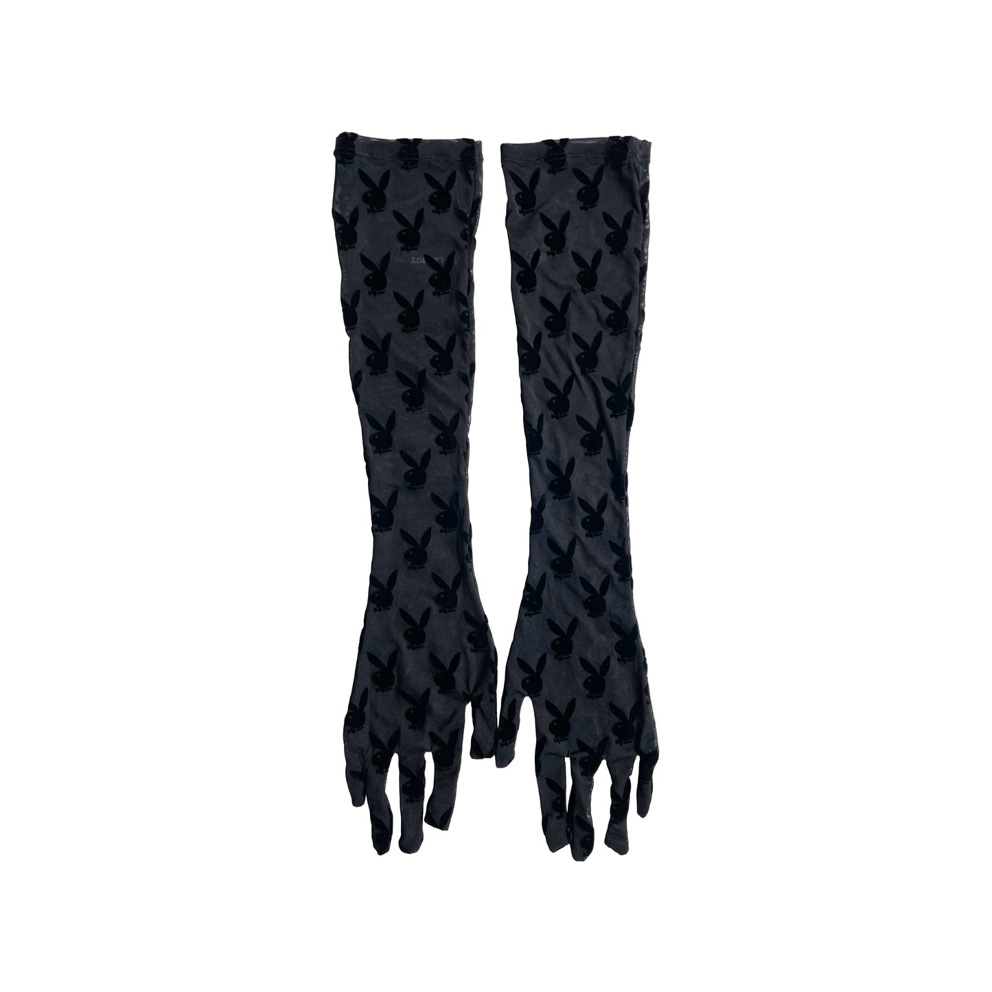 Playboy Bunny Noir Gloves