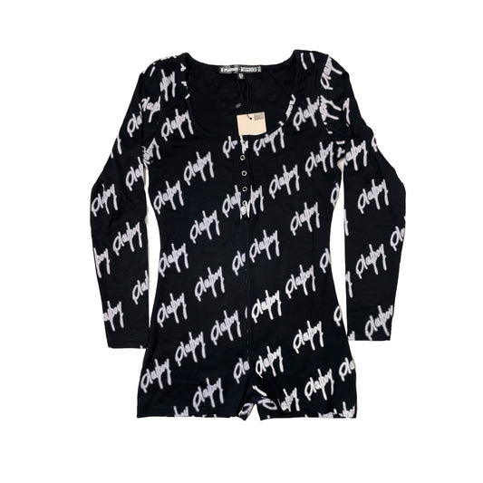 Playboy Graffiti Script Playsuit