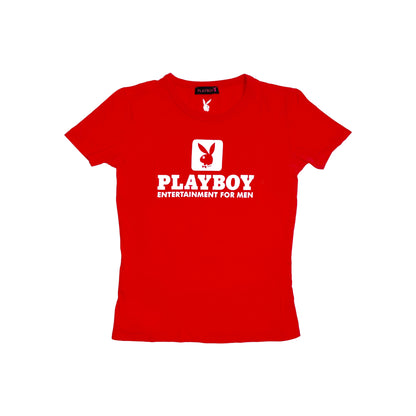 Playboy 'Entertainment For Men' Women’s Vintage Tee