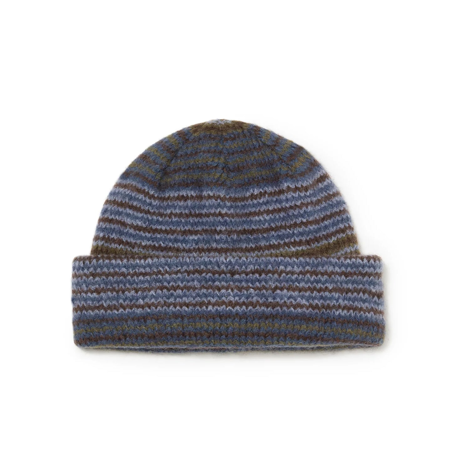 Polar Skate Co. George Beanie - Blue Green Stripe