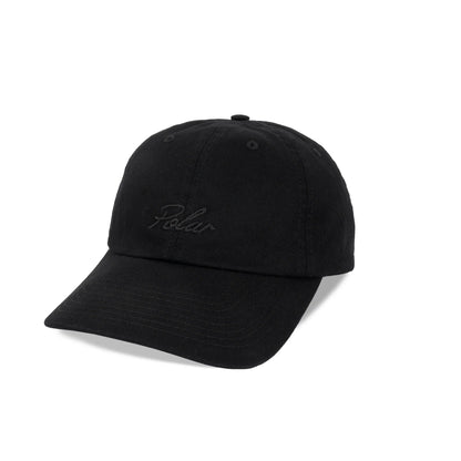 Polar Skate Co. Sai Cap Varsity Logo - Black