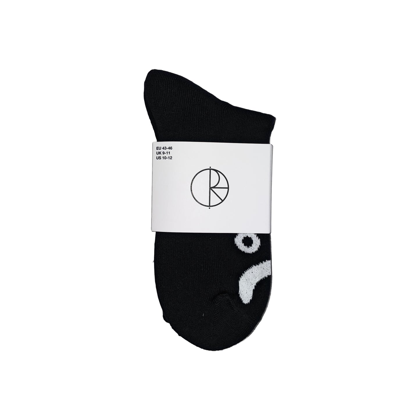 Polar Skate Co. Happy Sad Socks - Black