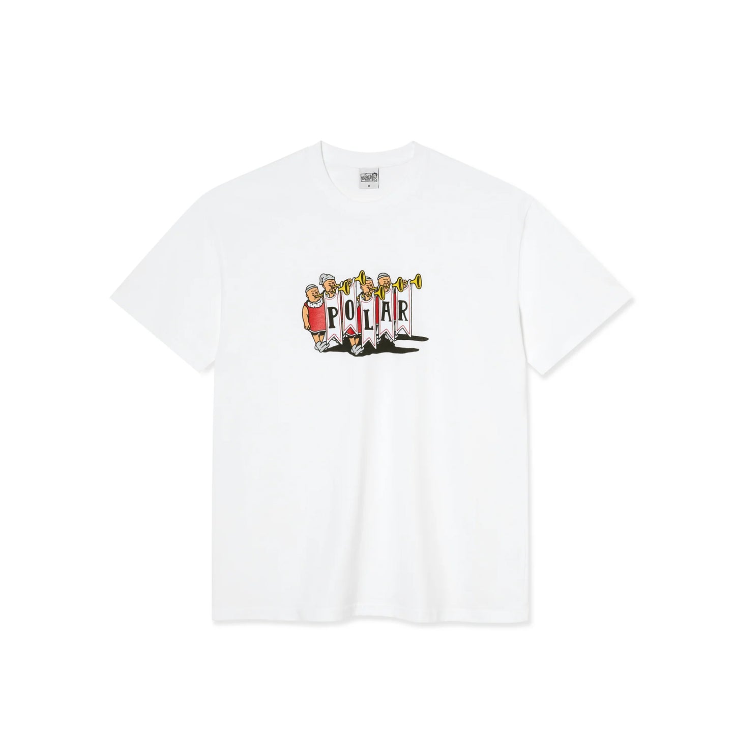 Polar Skate Co. Trumpets Tee - White