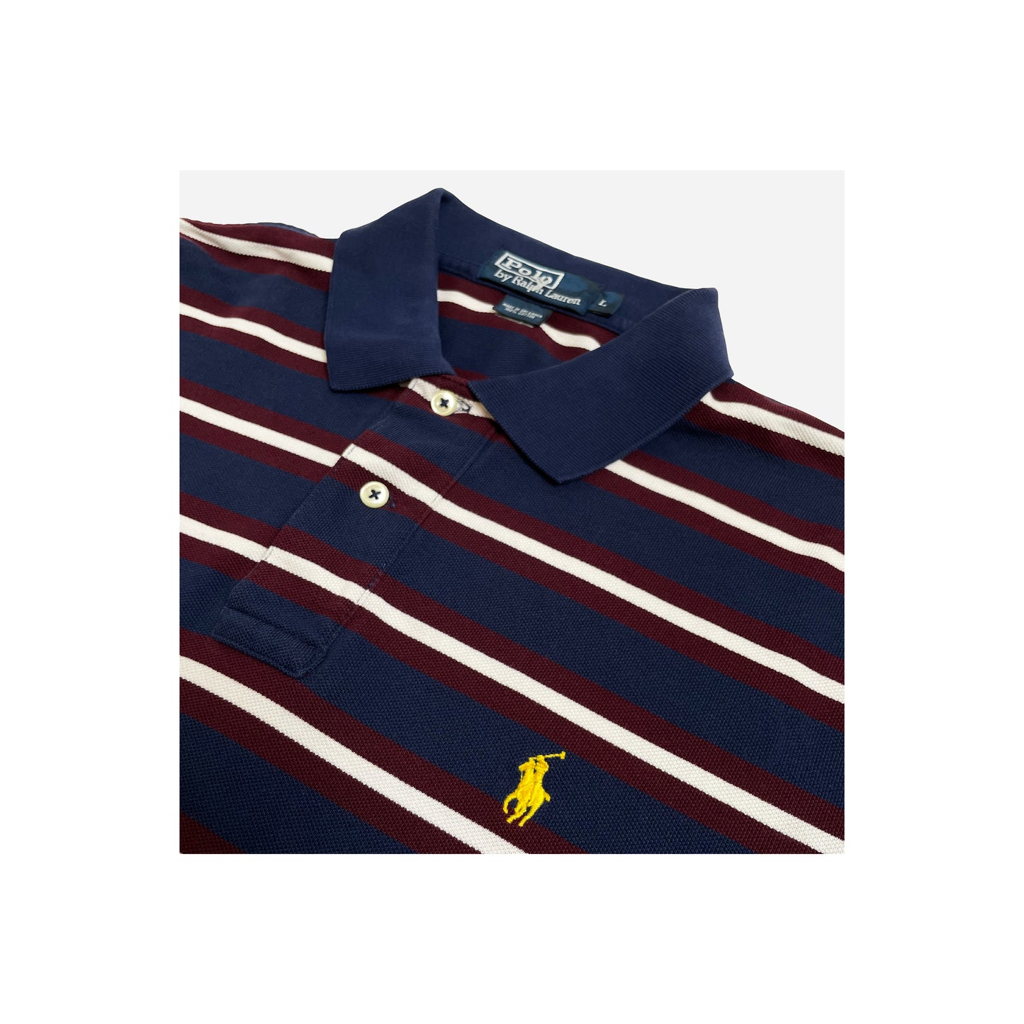 Polo Ralph Lauren Vintage Striped Polo Shirt