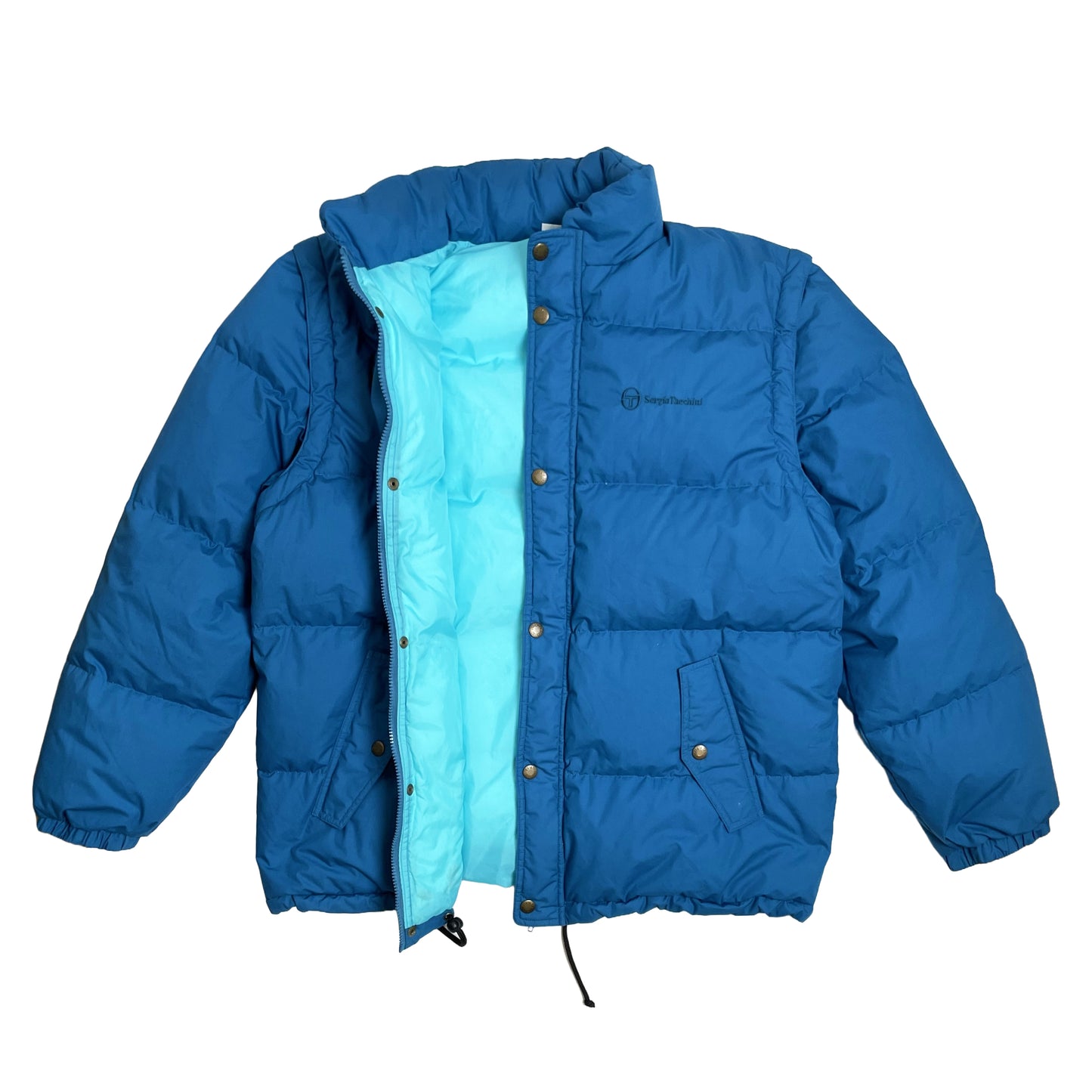 Sergio Tacchini Detachable Sleeve Puffer