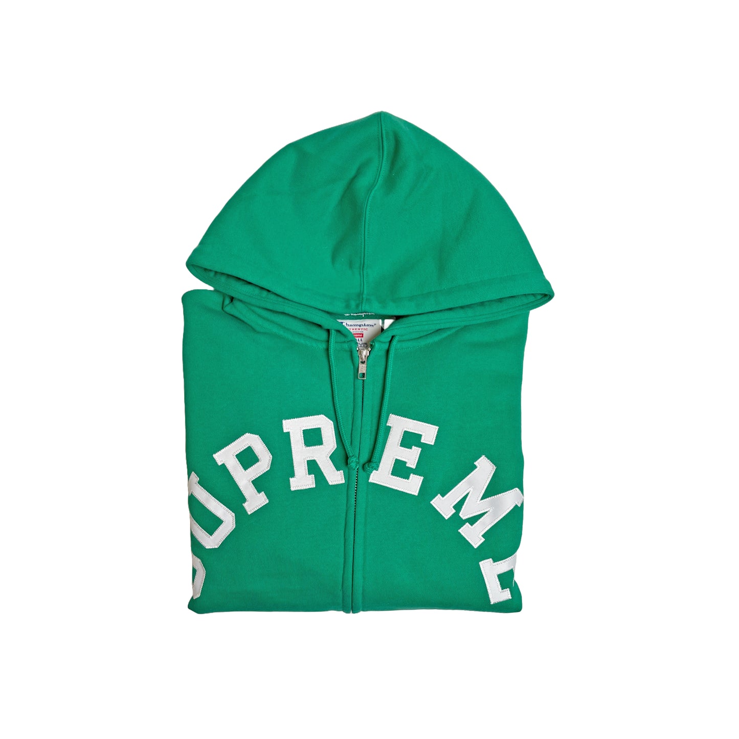 Supreme Champion Zip Up Hooded Sweatshirt