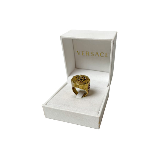 Greca Medusa Versace Ring