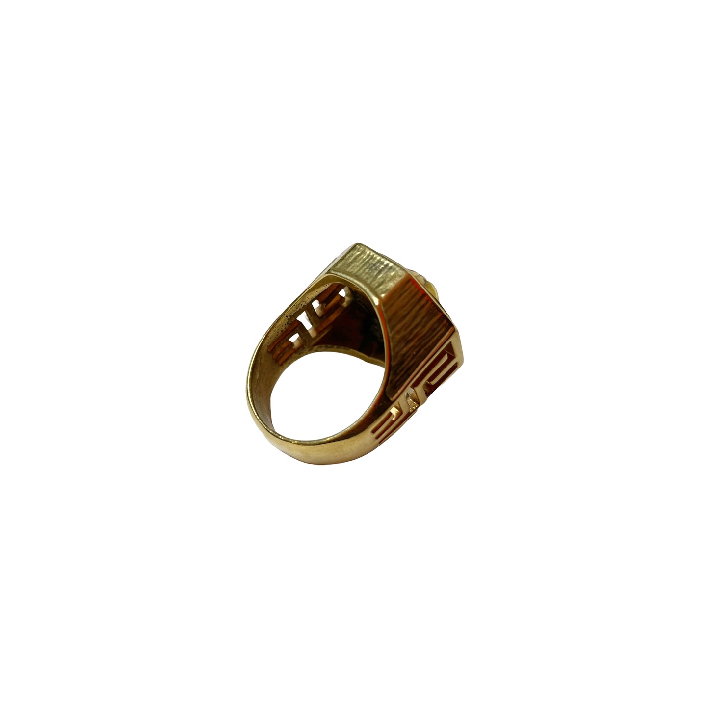 Greca Medusa Versace Ring